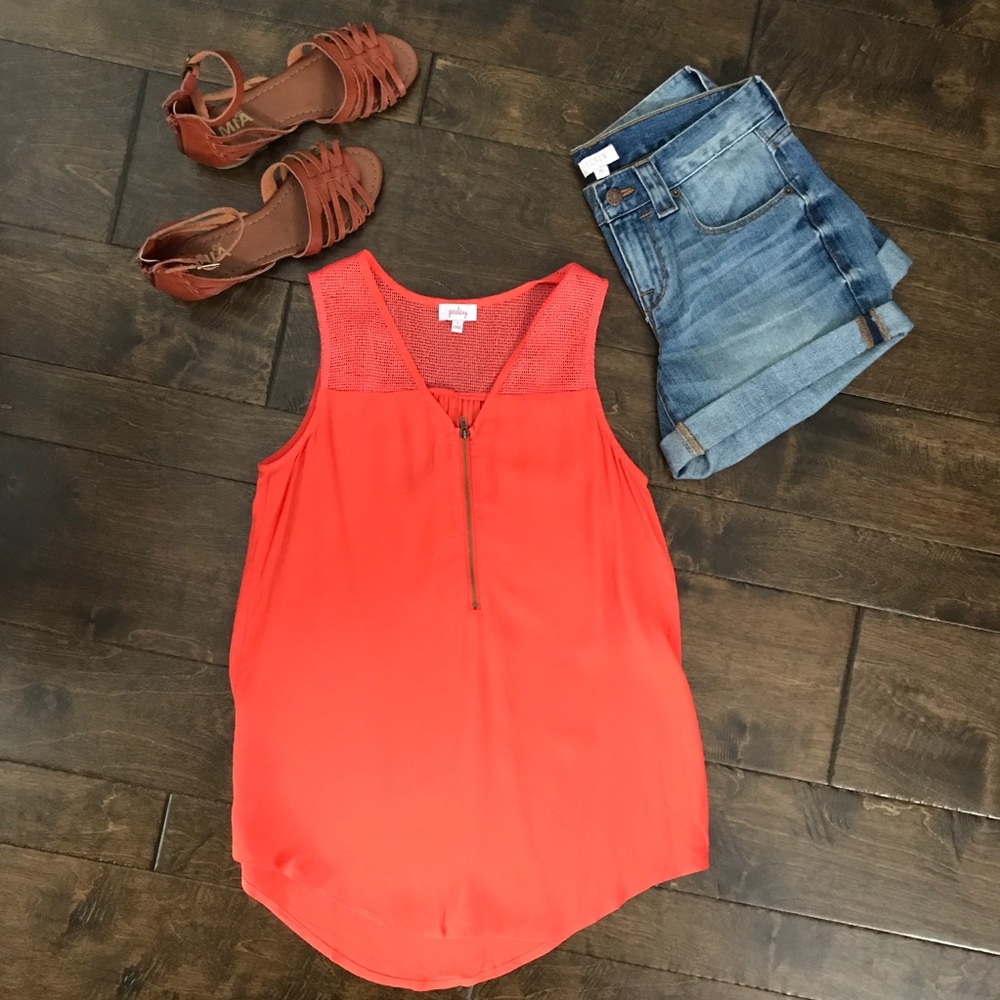 Pixley Red/ Orange Tunic